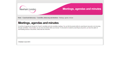 Desktop Screenshot of mgov.newham.gov.uk